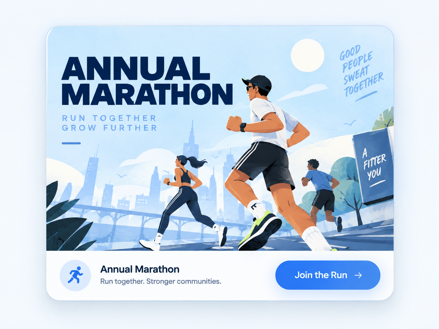Annual Marathon run together event